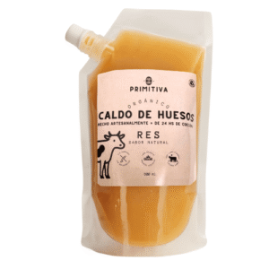 Caldo de Huesos de Res Orgánico<br> Cocción Lenta +24 h