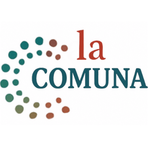 Logotipo oficial de La Comuna, mercado digital de alimentos y productos orgánicos de ganadería regenerativa y productores locales.