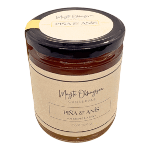 Mermelada artesanal de piña y anís Mayte Okhuysen Conservas 300g